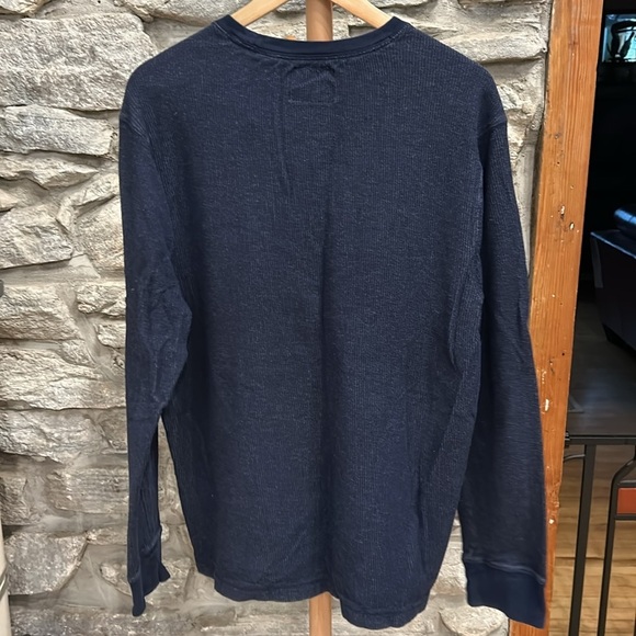 Black Brown 1826 Dark Blue Long Sleeve Tee - Picture 2 of 4